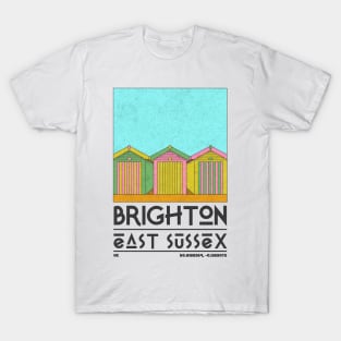 Brighton Retro Travel T-Shirt